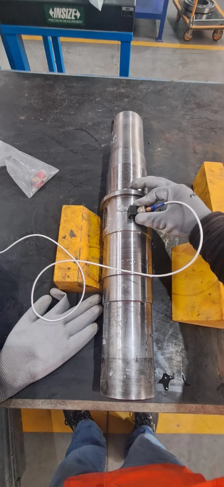 Inspección Ultrasonido y Líquidos Penetrantes Ejes, Taller De Reparación Componentes miniatura 6